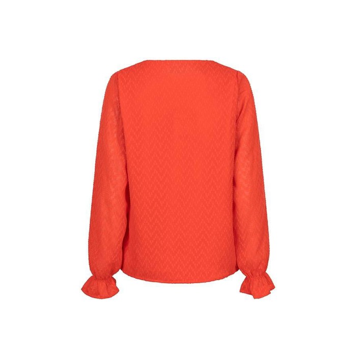 Lofty Manner Blouse Jip coral | Freewear Blouse Jip - www.freewear.nl - Freewear