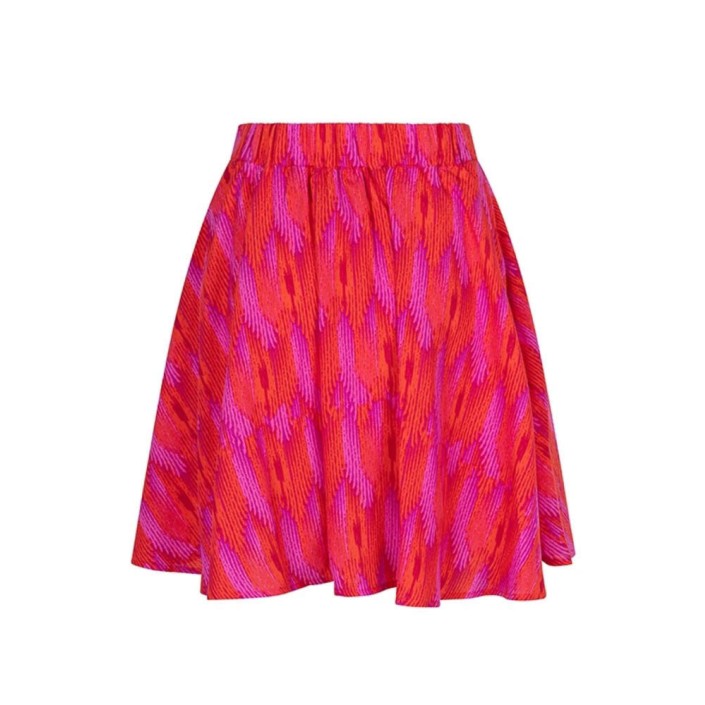 Lofty Manner Skirt Lotte feather print | Freewear Skirt Lotte - www.freewear.nl - Freewear