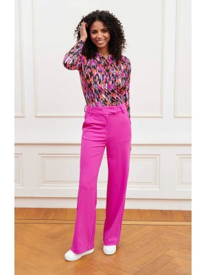 Lofty Manner Trouser Lois purple | Freewear Trouser Lois - www.freewear.nl - Freewear