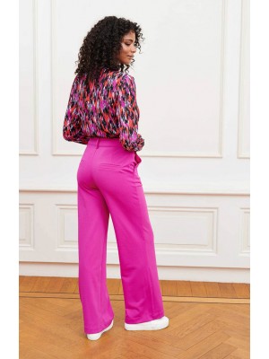 Lofty Manner Trouser Lois purple | Freewear Trouser Lois - www.freewear.nl - Freewear