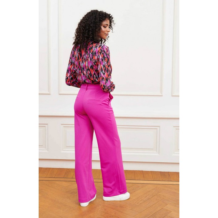 Lofty Manner Trouser Lois purple | Freewear Trouser Lois - www.freewear.nl - Freewear