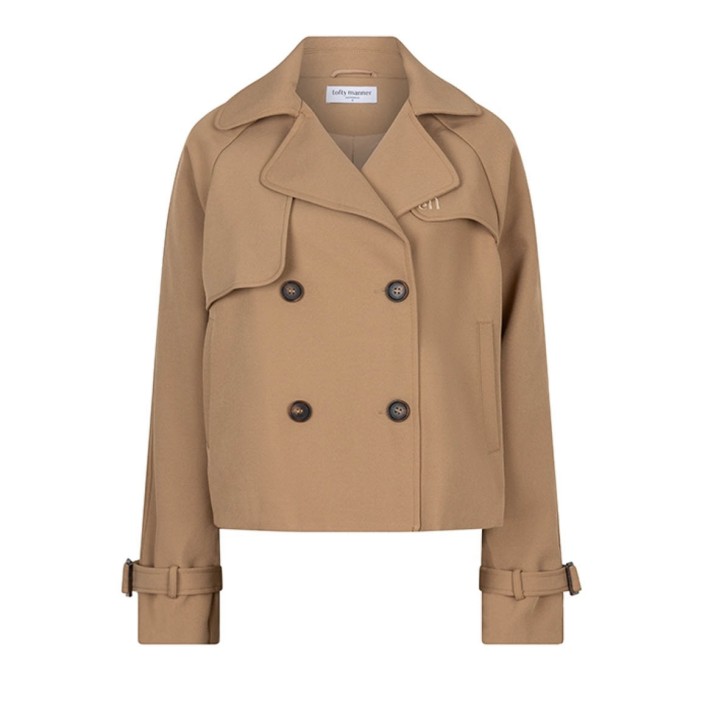 Lofty Manner Jacket Siem beige | Freewear Jacket Siem - www.freewear.nl - Freewear