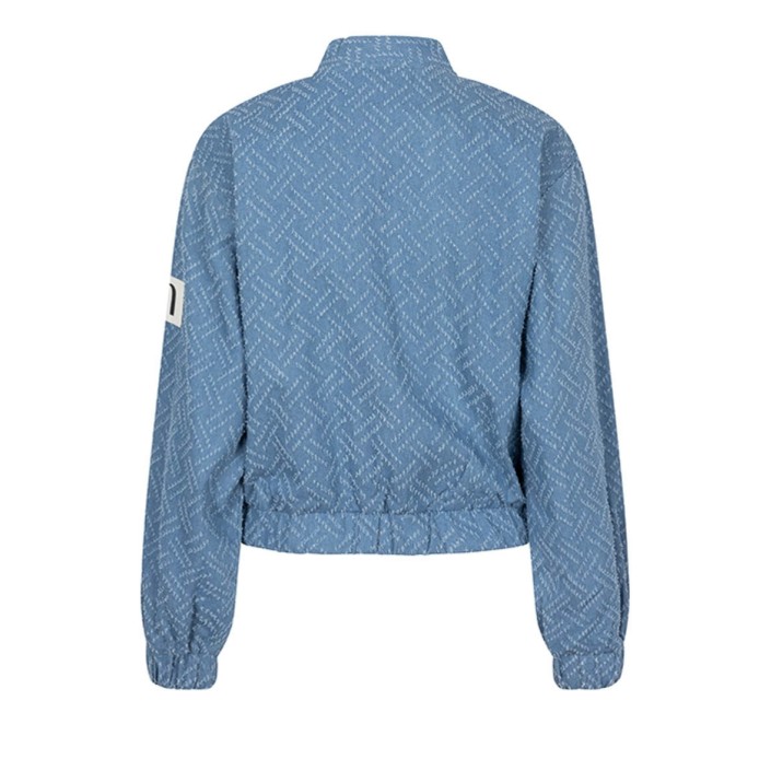 Lofty Manner Bomber Senna denim blue | Freewear Bomber Senna - www.freewear.nl - Freewear