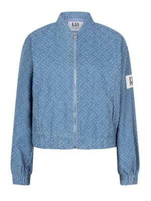 Lofty Manner Bomber Senna denim blue | Freewear Bomber Senna - www.freewear.nl - Freewear