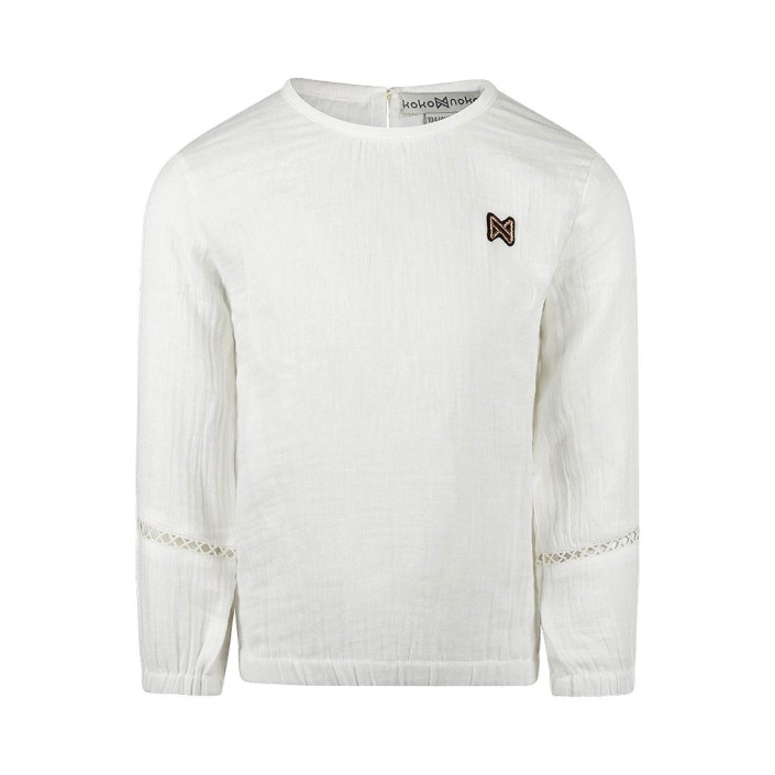Koko Noko Ki Blouse ls off white | Freewear Ki Blouse ls - www.freewear.nl - Freewear