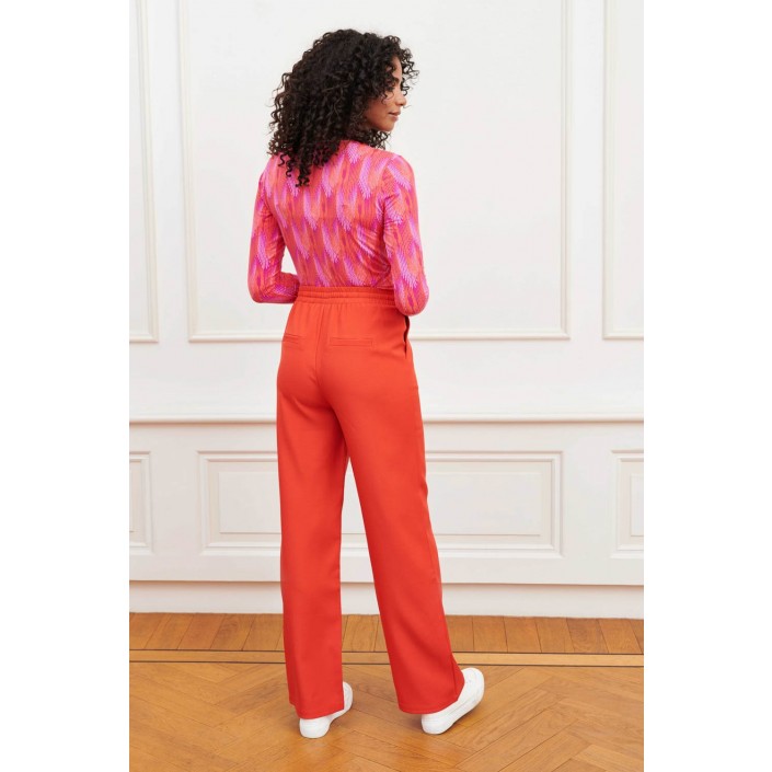 Lofty Manner Trouser Lauren coral | Freewear Trouser Lauren - www.freewear.nl - Freewear