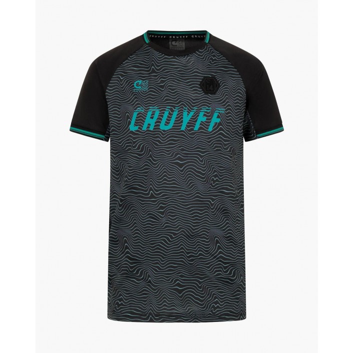 Cruyff Ki Icon Tee zwart | Freewear Ki Icon Tee - www.freewear.nl - Freewear