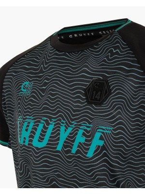 Cruyff Ki Icon Tee zwart | Freewear Ki Icon Tee - www.freewear.nl - Freewear