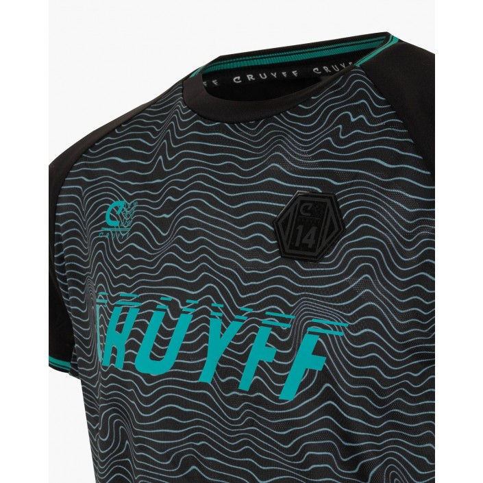 Cruyff Ki Icon Tee zwart | Freewear Ki Icon Tee - www.freewear.nl - Freewear