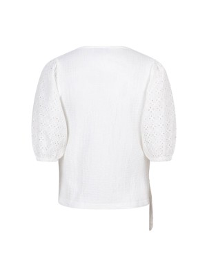 Lofty Manner Top Nicola white | Freewear Top Nicola - www.freewear.nl - Freewear