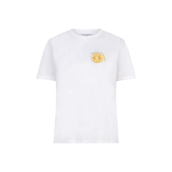 Lofty Manner T-shirt Elin white | Freewear T-shirt Elin - www.freewear.nl - Freewear
