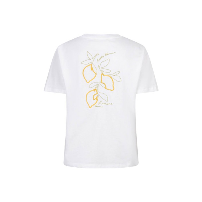 Lofty Manner T-shirt Elin white | Freewear T-shirt Elin - www.freewear.nl - Freewear
