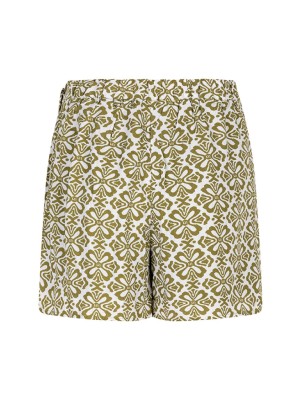 Lofty Manner Skort Paola green element print | Freewear Skort Paola - www.freewear.nl - Freewear