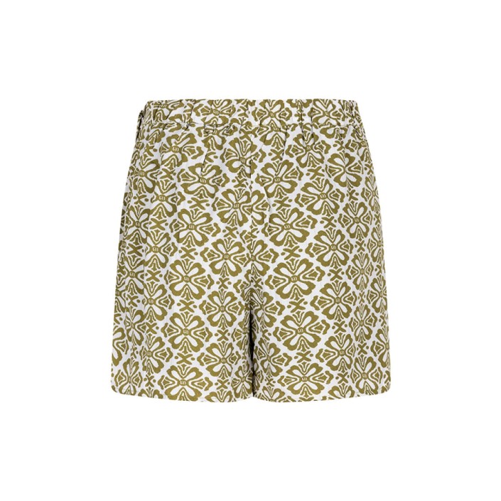 Lofty Manner Skort Paola green element print | Freewear Skort Paola - www.freewear.nl - Freewear