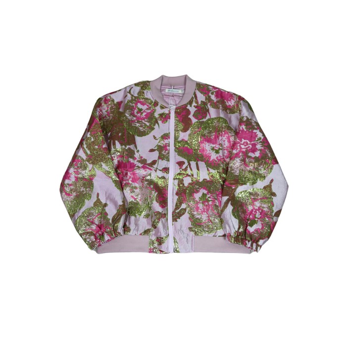 Freewear Bomber Jack print fuchsia | Freewear Bomber Jack print - www.freewear.nl - Freewear