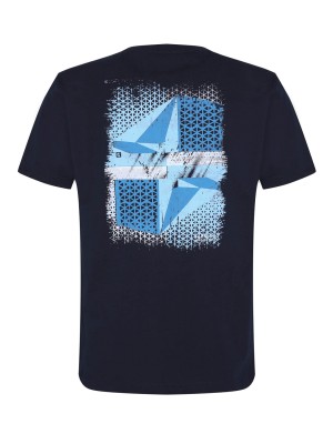 Gabbiano T-shirt navy | Freewear T-shirt - www.freewear.nl - Freewear