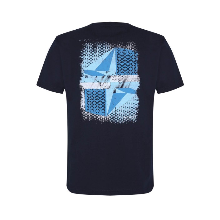 Gabbiano T-shirt navy | Freewear T-shirt - www.freewear.nl - Freewear