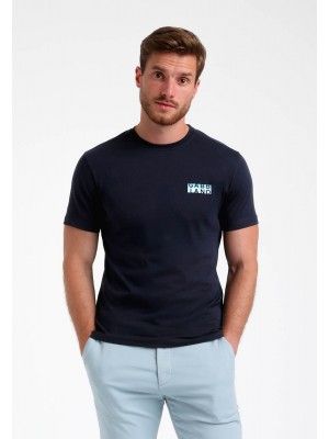 Gabbiano T-shirt navy | Freewear T-shirt - www.freewear.nl - Freewear