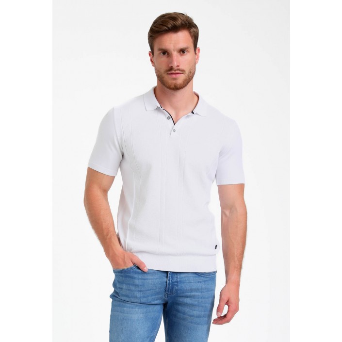 Gabbiano Polo ss ecru | Freewear Polo ss - www.freewear.nl - Freewear
