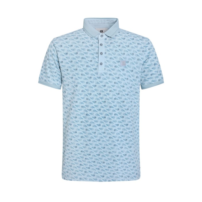 Gabbiano Polo ss bright blue | Freewear Polo ss - www.freewear.nl - Freewear