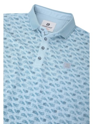 Gabbiano Polo ss bright blue | Freewear Polo ss - www.freewear.nl - Freewear