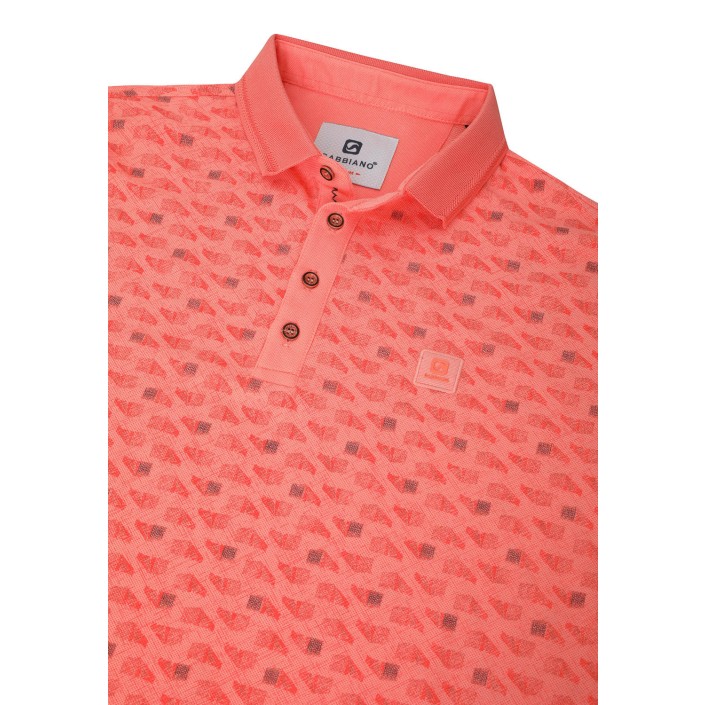 Gabbiano Polo ss light coral | Freewear Polo ss - www.freewear.nl - Freewear