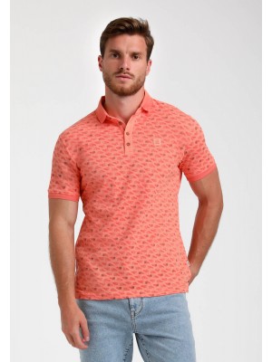 Gabbiano Polo ss light coral | Freewear Polo ss - www.freewear.nl - Freewear