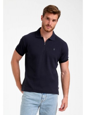 Gabbiano Polo ss navy | Freewear Polo ss - www.freewear.nl - Freewear
