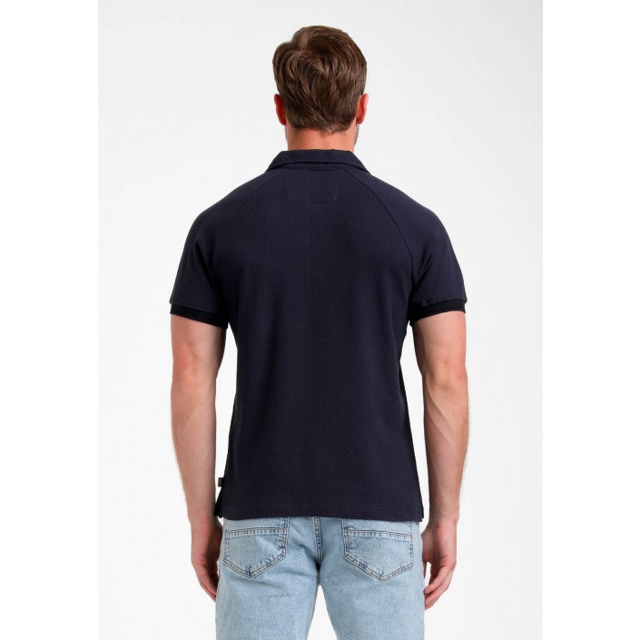 Gabbiano Polo ss navy | Freewear Polo ss - www.freewear.nl - Freewear