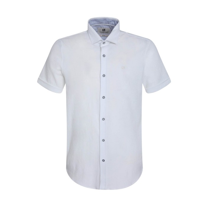 Gabbiano Overhemd ss ecru | Freewear Overhemd ss - www.freewear.nl - Freewear