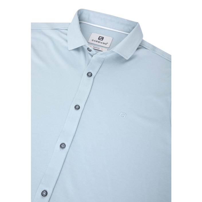 Gabbiano Overhemd ss bright blue | Freewear Overhemd ss - www.freewear.nl - Freewear