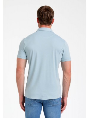 Gabbiano Overhemd ss bright blue | Freewear Overhemd ss - www.freewear.nl - Freewear