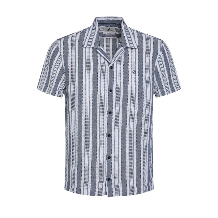 Gabbiano Overhemd ss navy | Freewear Overhemd ss - www.freewear.nl - Freewear