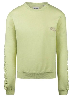No Way Monday Ki Sweater pistache green | Freewear Ki Sweater - www.freewear.nl - Freewear