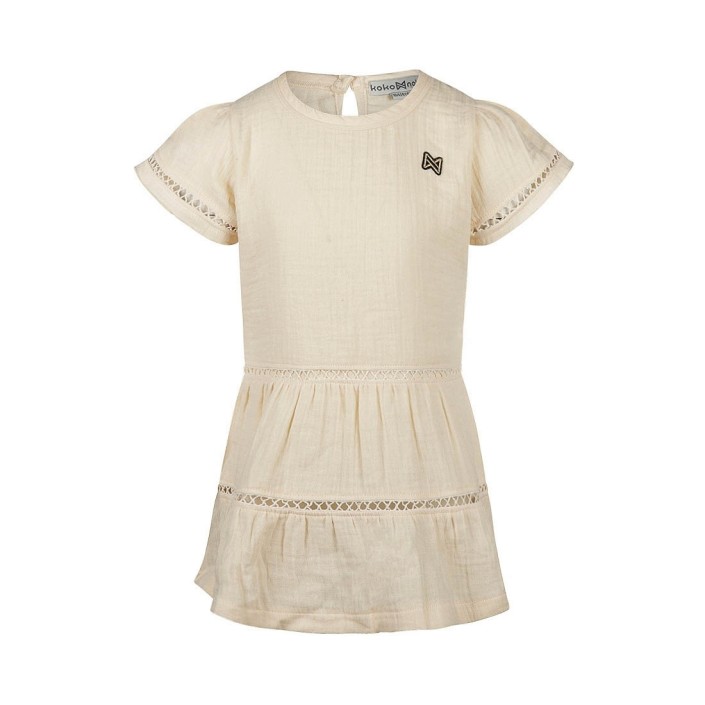 Koko Noko Ki Dress ss off white | Freewear Ki Dress ss - www.freewear.nl - Freewear