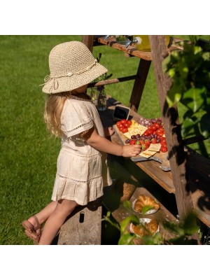 Koko Noko Ki Dress ss off white | Freewear Ki Dress ss - www.freewear.nl - Freewear