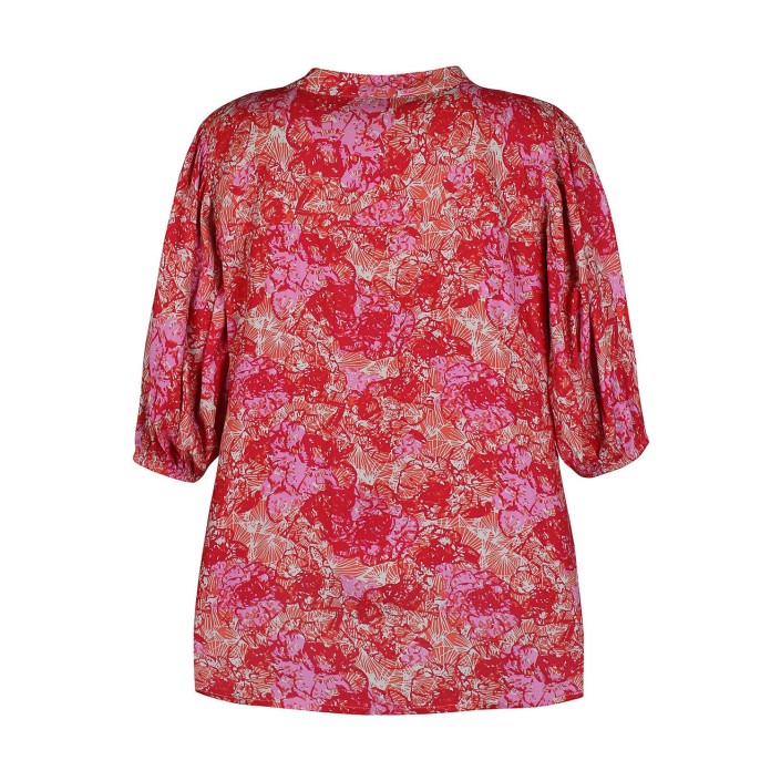 Ze-Ze Katlen Blouse coral poppy | Freewear Katlen Blouse - www.freewear.nl - Freewear