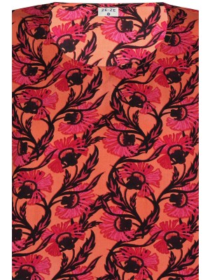 Ze-Ze Relly Blouse coral poppy | Freewear Relly Blouse - www.freewear.nl - Freewear