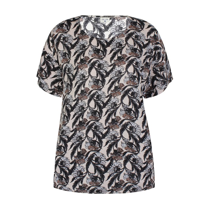 Ze-Ze Relly Blouse chateau | Freewear Relly Blouse - www.freewear.nl - Freewear