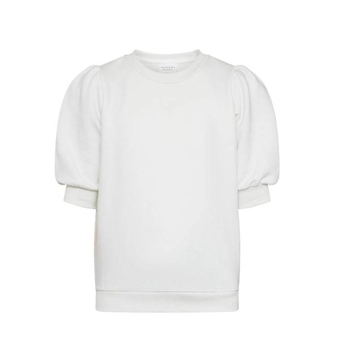 Sisters Point Peva Puff Sweater ss cream | Freewear Peva Puff Sweater ss - www.freewear.nl - Freewear