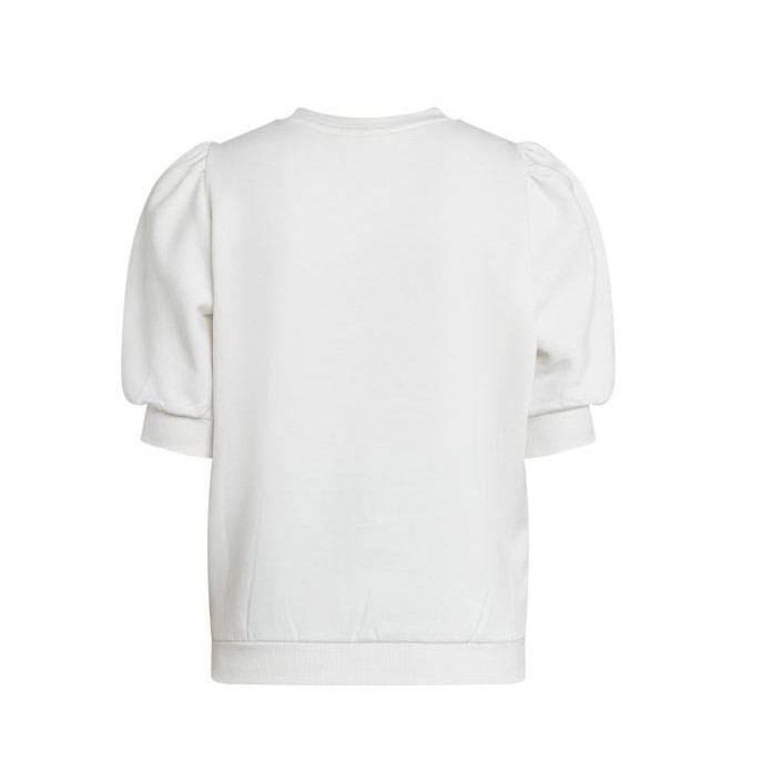 Sisters Point Peva Puff Sweater ss cream | Freewear Peva Puff Sweater ss - www.freewear.nl - Freewear