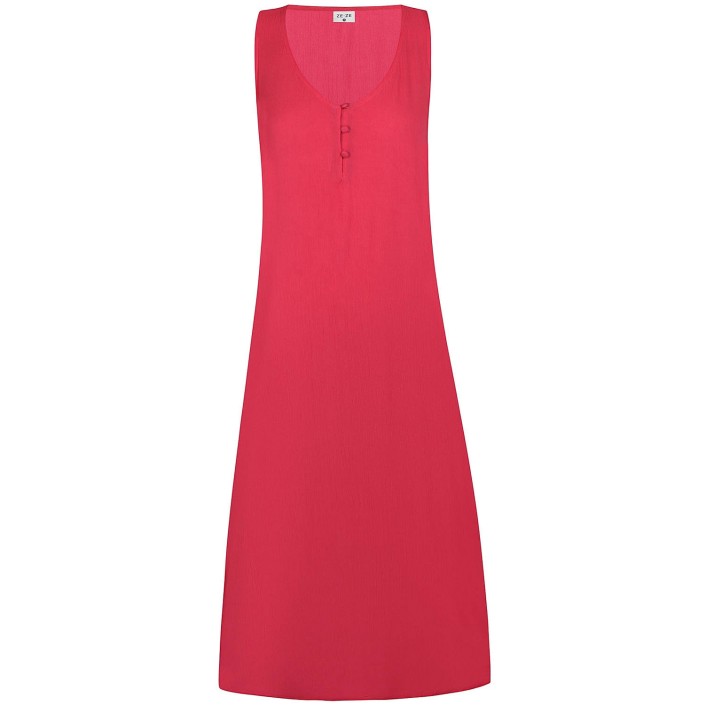Ze-Ze Sophie Dress raspberry | Freewear Sophie Dress - www.freewear.nl - Freewear
