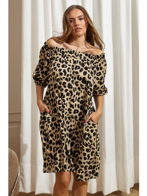 Ze-Ze Lara Dress chateau | Freewear Lara Dress - www.freewear.nl - Freewear