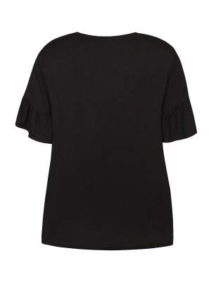 Ze-Ze Laila T-shirt black | Freewear Laila T-shirt - www.freewear.nl - Freewear
