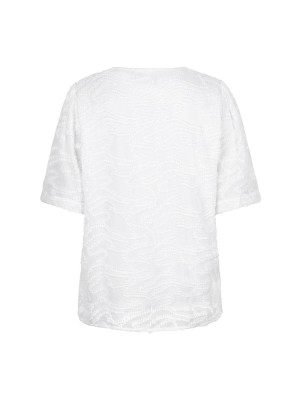 Lofty Manner Blouse Amari white | Freewear Blouse Amari - www.freewear.nl - Freewear