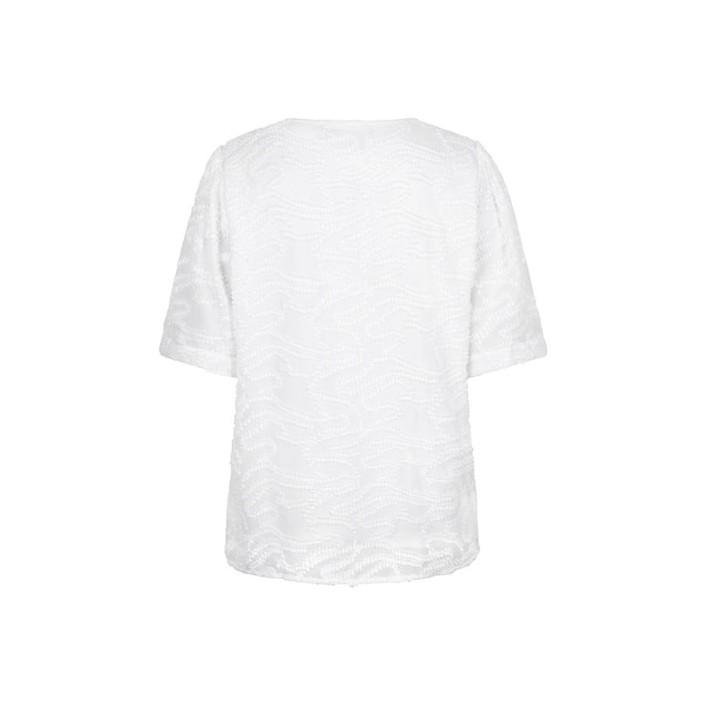 Lofty Manner Blouse Amari white | Freewear Blouse Amari - www.freewear.nl - Freewear