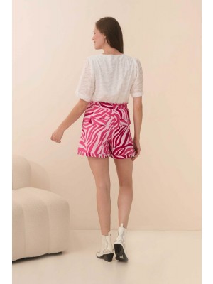 Lofty Manner Blouse Amari white | Freewear Blouse Amari - www.freewear.nl - Freewear