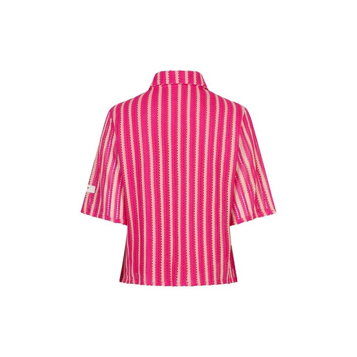 Lofty Manner Blouse Sanaa pink | Freewear Blouse Sanaa - www.freewear.nl - Freewear
