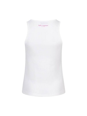 Lofty Manner Top Shani white | Freewear Top Shani - www.freewear.nl - Freewear