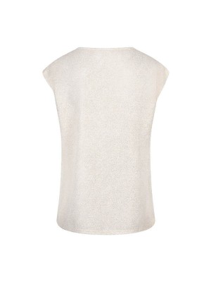 Lofty Manner Top Noni white | Freewear Top Noni - www.freewear.nl - Freewear
